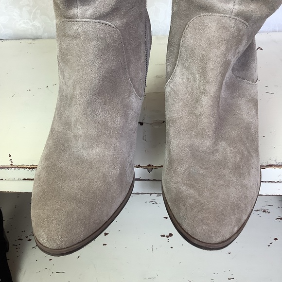 Anthro Suede Boots - Picture 2 of 8